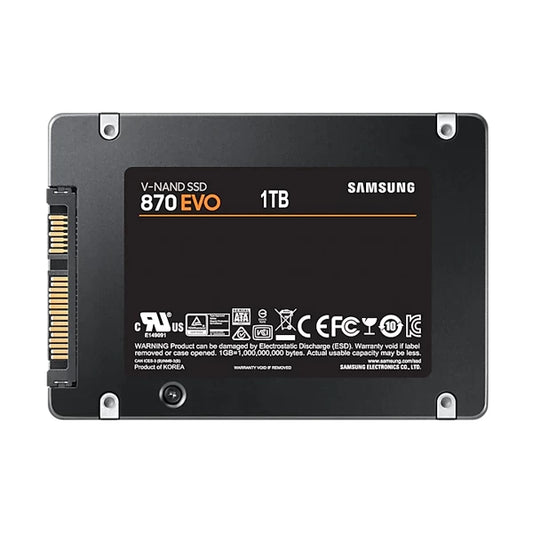 SAMSUNG 870 Evo 1TB 2.5 SATA SATA 3 Internal Solid State Drive (SSD)