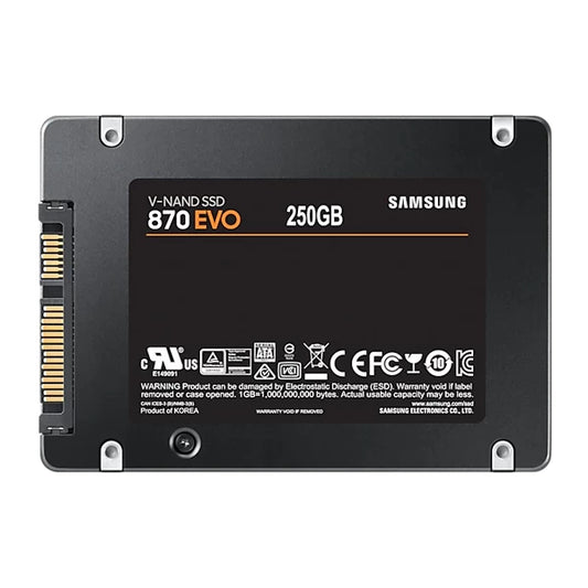 Samsung 870 Evo 250GB 2.5 Inch SATA Internal SSD