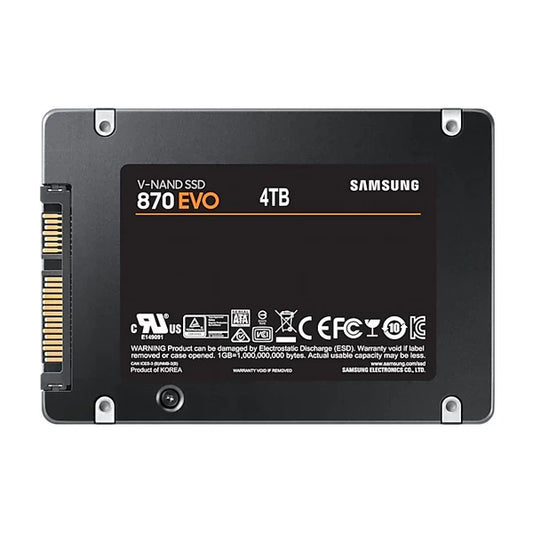 Samsung 870 Evo 4TB 2.5 Inch SATA Internal SSD
