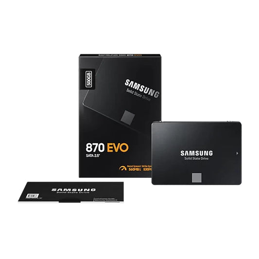 Samsung 870 Evo 500GB 2.5 Inch SATA Internal SSD