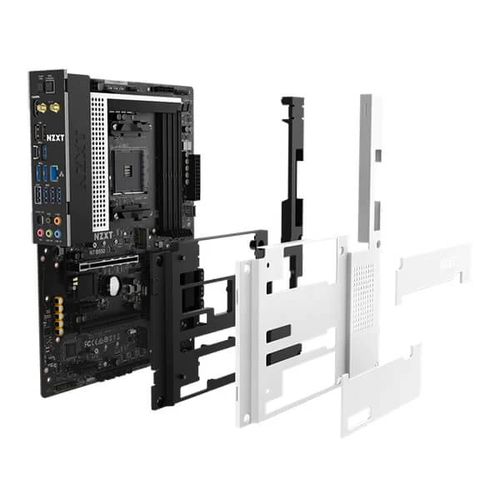 NZXT N7 B550 WiFi Motherboard (Matte White Cover)