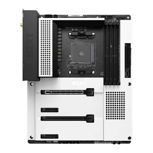 NZXT N7 B550 WiFi Motherboard (Matte White Cover)