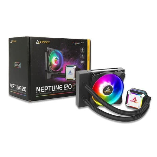 Antec Neptune 120 ARGB 120mm CPU AIO Liquid Cooler