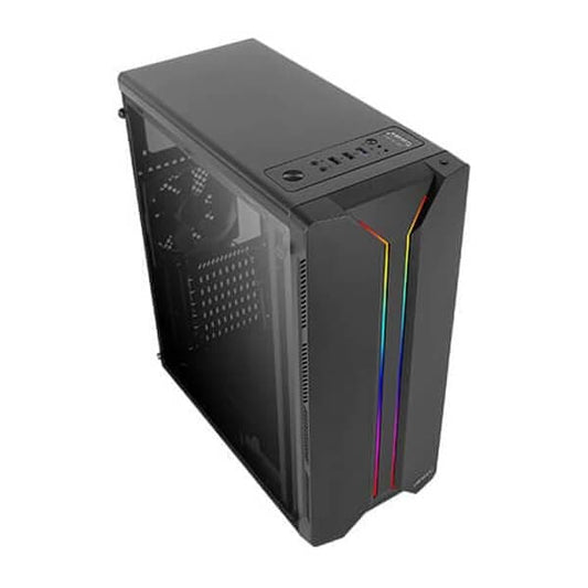 Antec NX110 ARGB (ATX) TG Mid Tower Cabinet (Black)