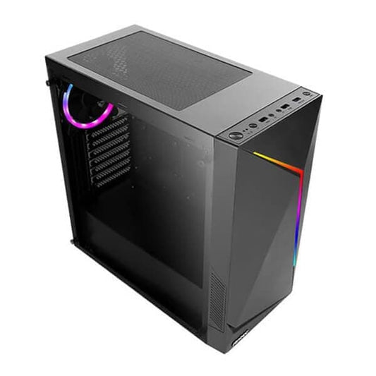 Antec NX300 ARGB (ATX) TG Mid Tower Cabinet (Black)