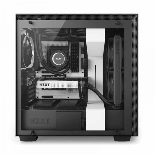 NZXT H700 (E-ATX) Mid Tower Cabinet (White-Black)