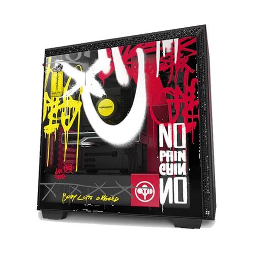 NZXT H710i Cyberpunk Limited Edition Mid Tower Cabinet (Black)
