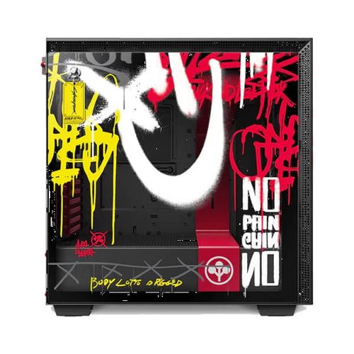 NZXT H710i Cyberpunk Limited Edition Mid Tower Cabinet (Black)