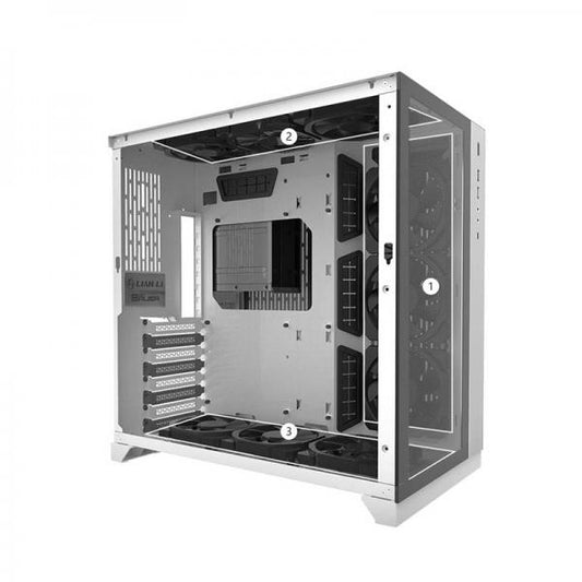 Lian Li O11 Dynamic Mid Tower Cabinet (White)