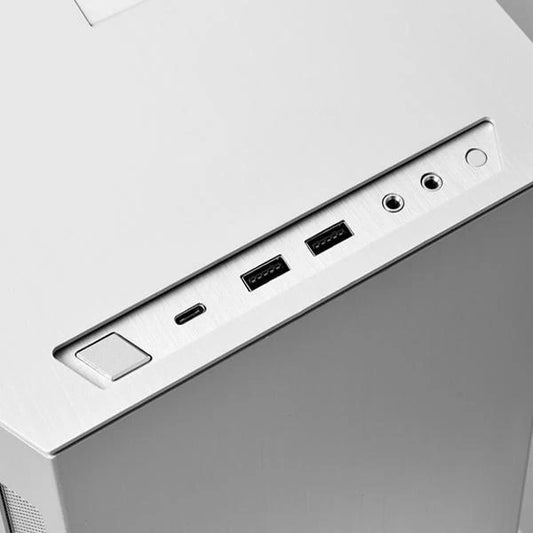 Lian Li TU150 Tempered Glass Mini Tower Cabinet (Silver)