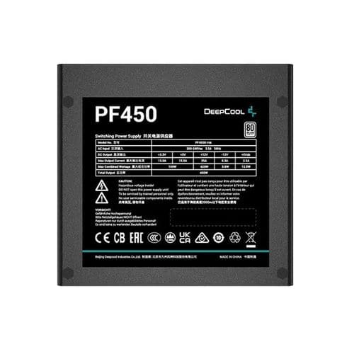 Deepcool PF450 Standard Non Modular PSU (450 Watt)