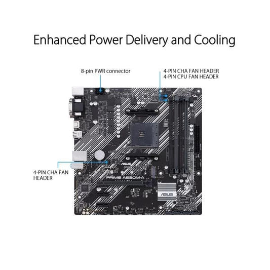 ASUS Prime A520M-A Motherboard