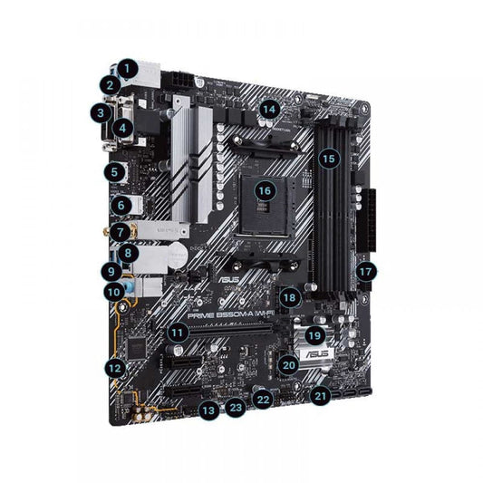 ASUS Prime B550M-A WiFi II Motherboard