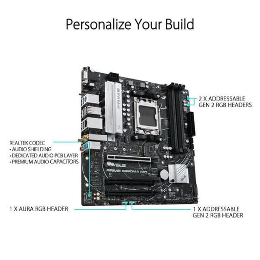 Asus Prime B650M-A Wi-Fi Motherboard