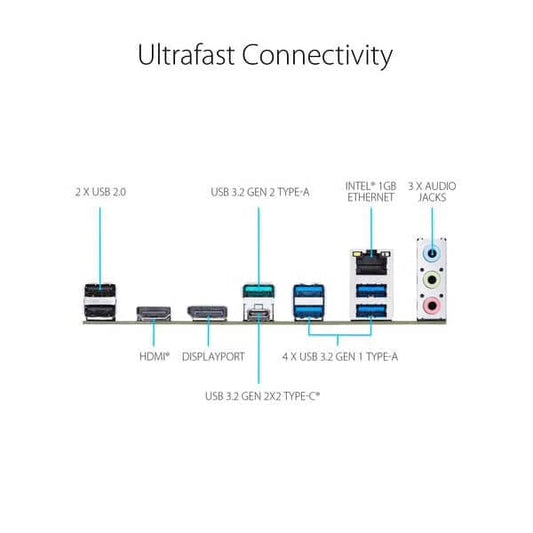 Asus Prime Z790M-Plus D4 M-ATX Motherboard