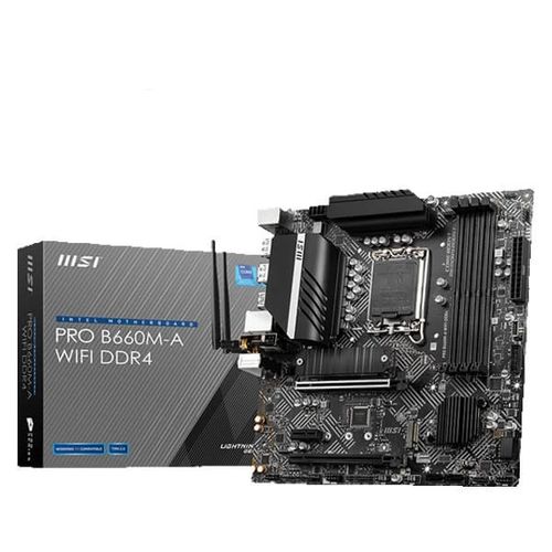 MSI Pro B660M-A WiFi DDR4 Motherboard