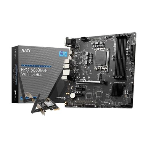MSI Pro B660M-P WiFi DDR4 Motherboard