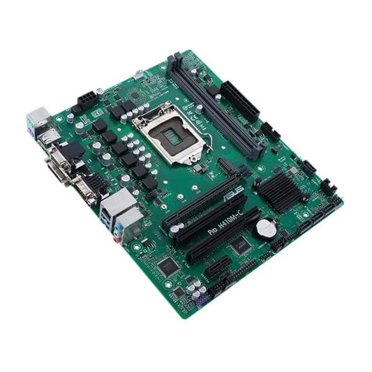 ASUS Pro H410M-C/CSM LGA1200 (Intel 10th Gen) Micro ATX Commercial Motherboard