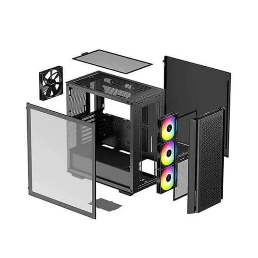Deepcool CG560 ARGB TG Mid Tower Cabinet (Black)