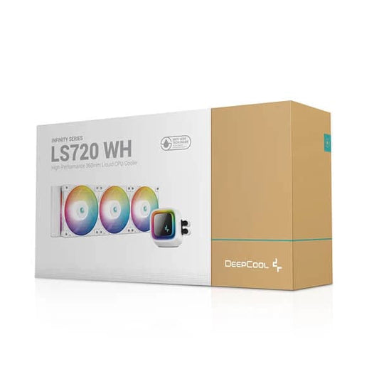 Deepcool Infinity LS720 ARGB 360mm CPU Liquid Cooler (White)