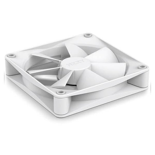 NZXT F120P 120mm Non-RGB Cabinet Fan (White) (Single Pack)
