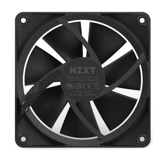 NZXT F120 RGB 120mm Cabinet Fan (Single Pack)