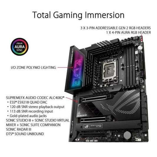 Asus ROG Maximus Z790 Hero Wi-Fi ATX DDR5 Motherboard