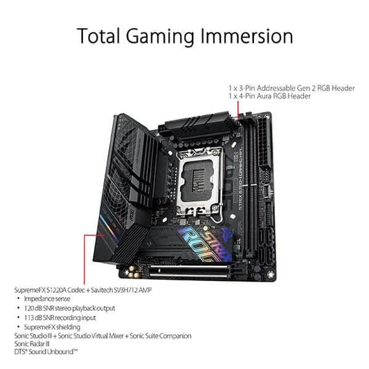 Asus ROG Strix B760-I Gaming Wi-Fi Motherboard