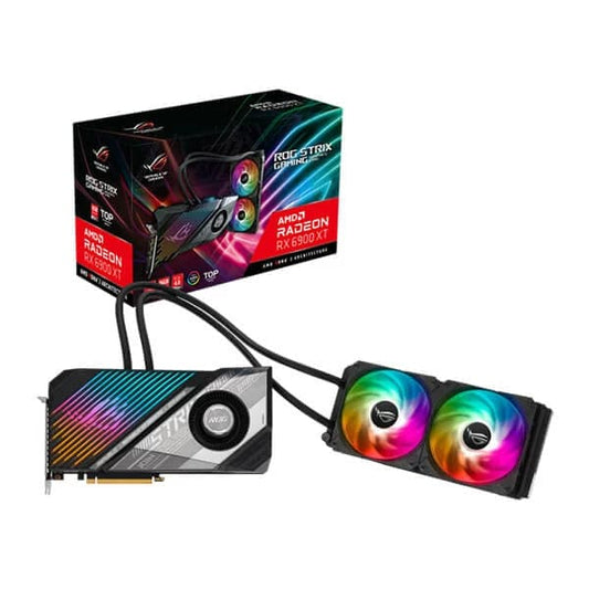 Asus ROG Strix LC RX 6900 XT 16GB Gaming Graphics Card With 240mm ARGB CPU Liquid Cooler