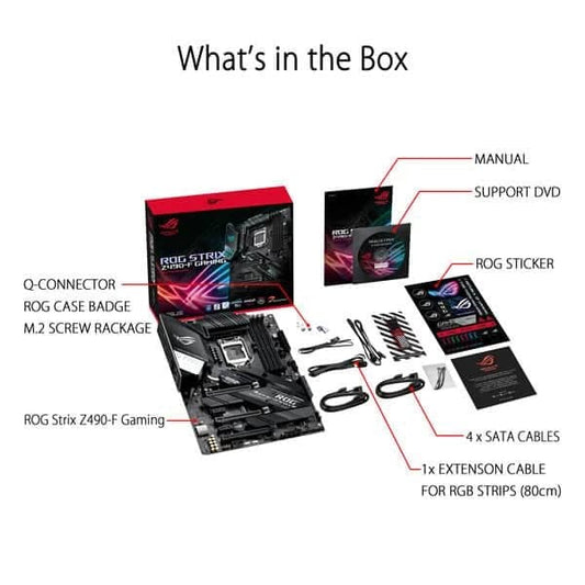 ASUS ROG Strix Z490-F Gaming Motherboard