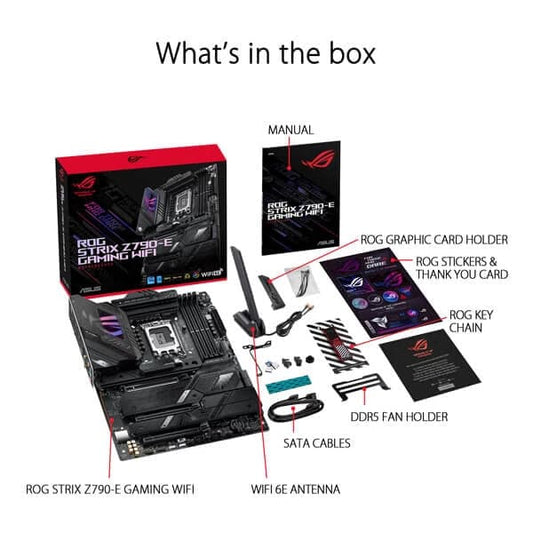 Asus ROG Strix Z790-E Gaming Wi-Fi ATX DDR5 Motherboard