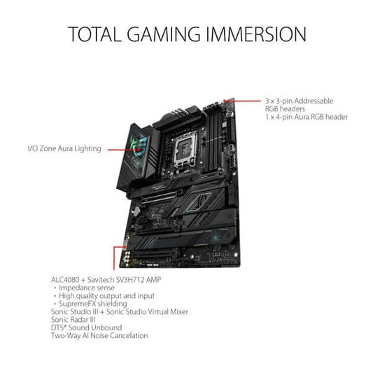 Asus ROG Strix Z790-F Gaming Wi-Fi ATX DDR5 Motherboard