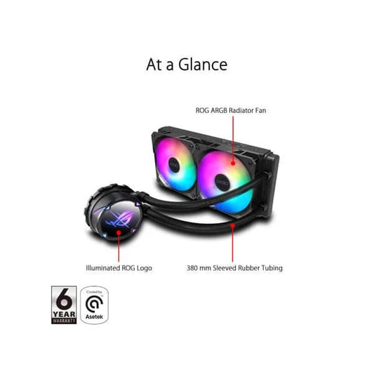 Asus ROG Strix LC II 240 ARGB All-in-one AIO Liquid CPU Cooler