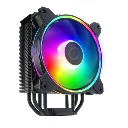 Cooler Master Hyper 212 Halo ARGB Single Tower CPU Air Cooler (Black)