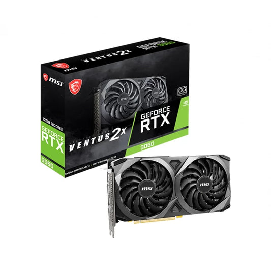 MSI GeForce RTX 3060 Ventus 2X 12G OC Graphics Card