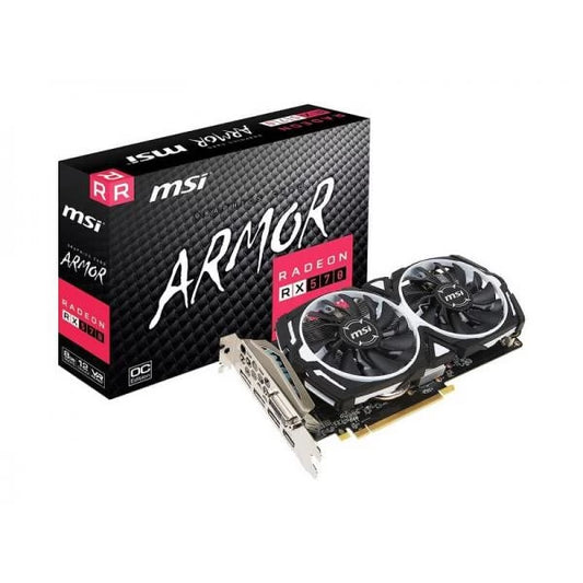 MSI Radeon RX 570 Armor OC 8GB Graphics Card