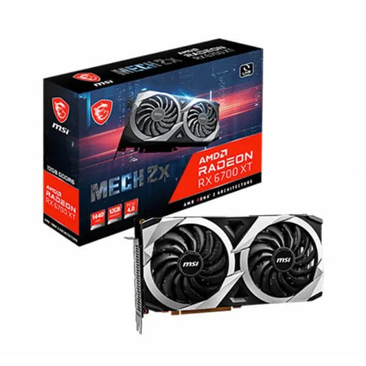 MSI Radeon RX 6700 XT Mech 2X 12GB Gaming Graphics Card