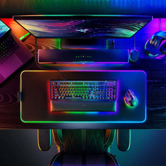 Razer BlackWidow V4 Pro Mechanical Gaming Keyboard (Yellow Switches)