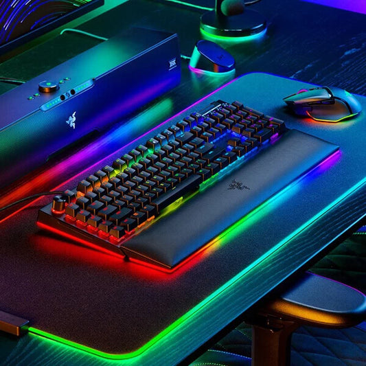 Razer BlackWidow V4 Pro Mechanical Gaming Keyboard (Yellow Switches)