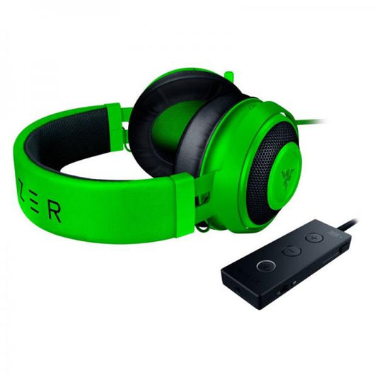 Razer Kraken Tournament Edition - Green Over The Head Gaming Headset With Mic