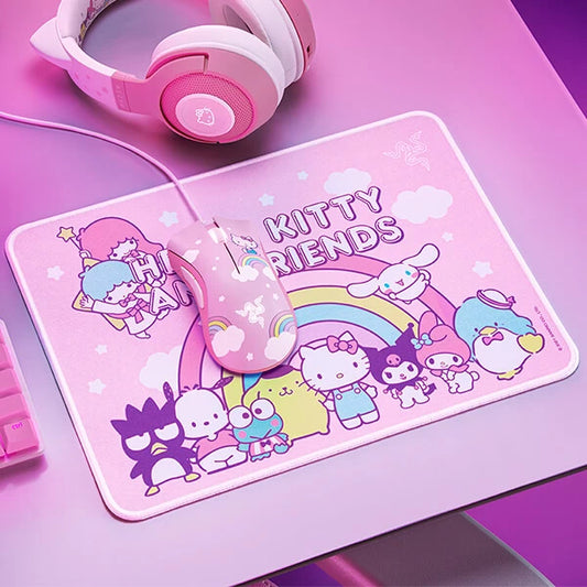 Razer DeathAdder Essential Mouse + Goliathus Medium Mousepad Bundle (Hello Kitty and Friends Edition)