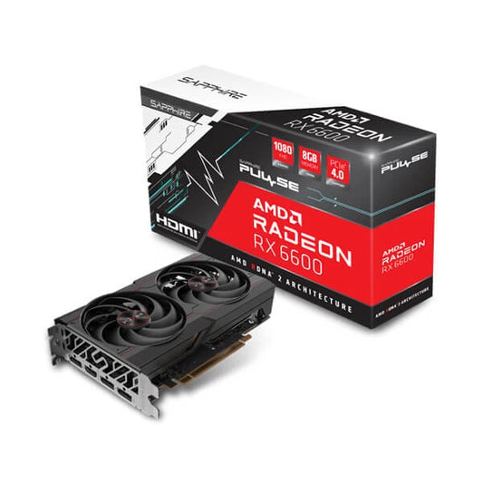 Sapphire RX 6600 PULSE 8GB Gaming Graphics Card