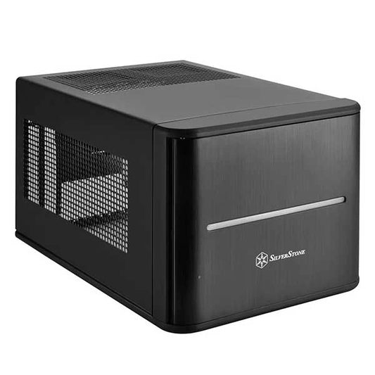 SilverStone CS280 Mini Tower Cabinet (Black)