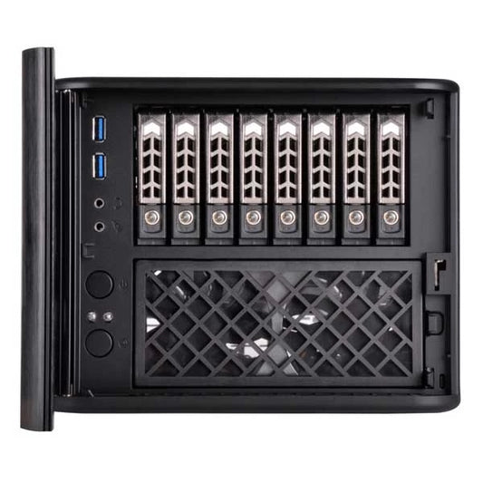 SilverStone CS280 Mini Tower Cabinet (Black)