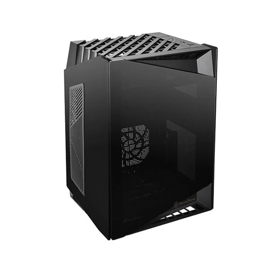 SilverStone LD03-AF TG Mini Tower Cabinet (Black)