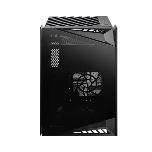 SilverStone LD03-AF TG Mini Tower Cabinet (Black)