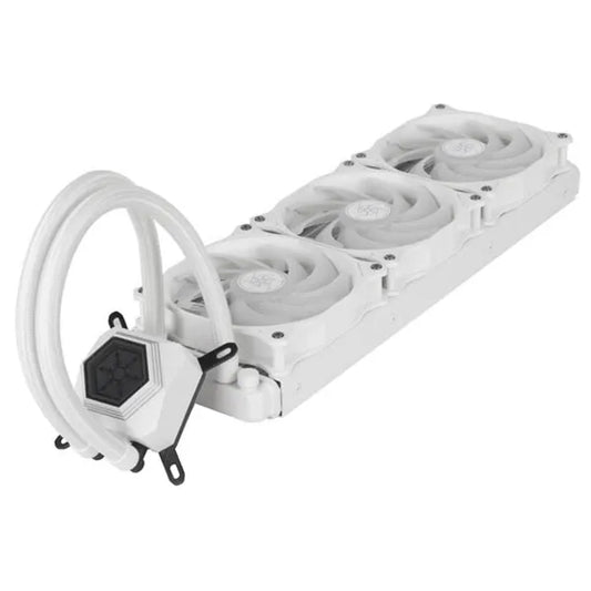 SilverStone PF360W-ARGB All In One 360mm CPU Liquid Cooler (White)