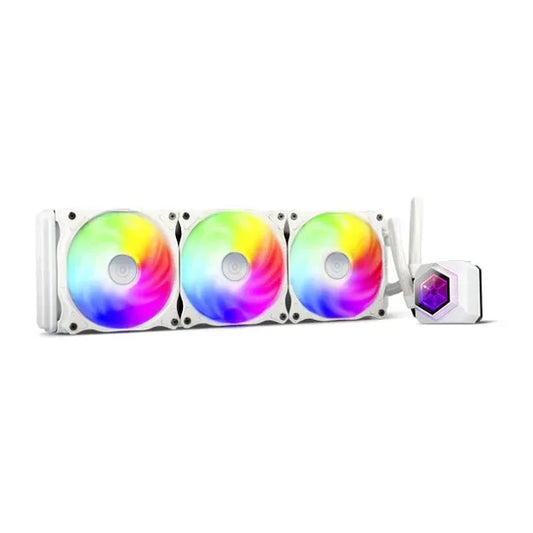 SilverStone PF360W-ARGB All In One 360mm CPU Liquid Cooler (White)