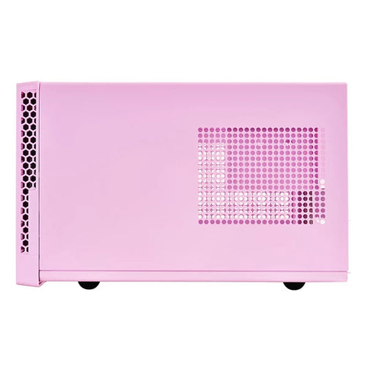 SilverStone SG13 Mini Tower Cabinet (Pink ) (SST-SG13P)