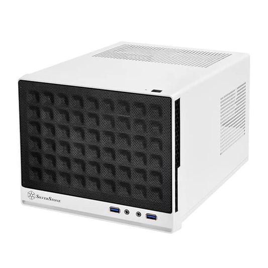 SilverStone SG13 (SST-SG13WB) Mini Tower Cabinet (White-Black)